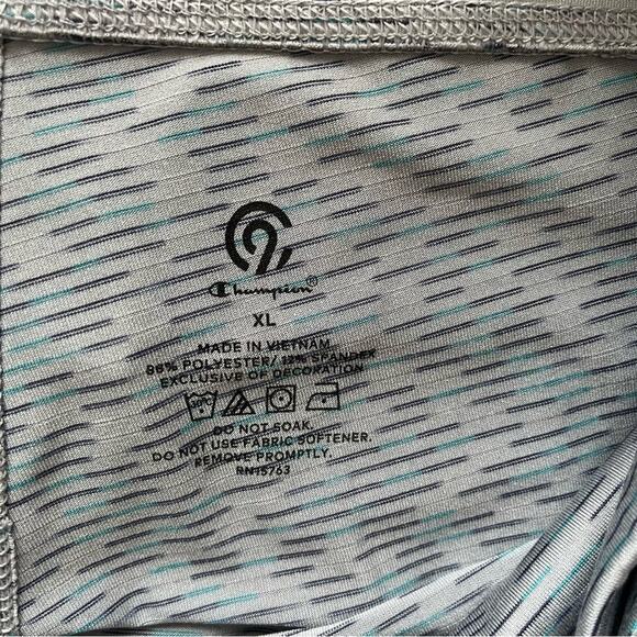 C9 Champion Gray / Blue Heathered Leggings Size XL - Picture 9 of 10